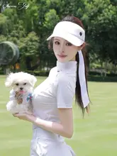 SWAN LOVE GOLF 高品質 ゴルフ用 レディース 空頂キャップ【UVカット・シンプルデザイン】