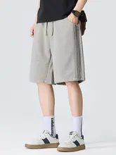 ハーフパンツ ユニセックス アメリカン風 ストレート ルーズ 通気性 カジュアル スポーツ バスケ 着回し 夏 「WASSUP」
