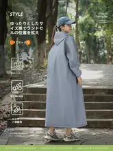 使い捨てロングレインコート【大人用・防水・アウトドア・携帯便利】