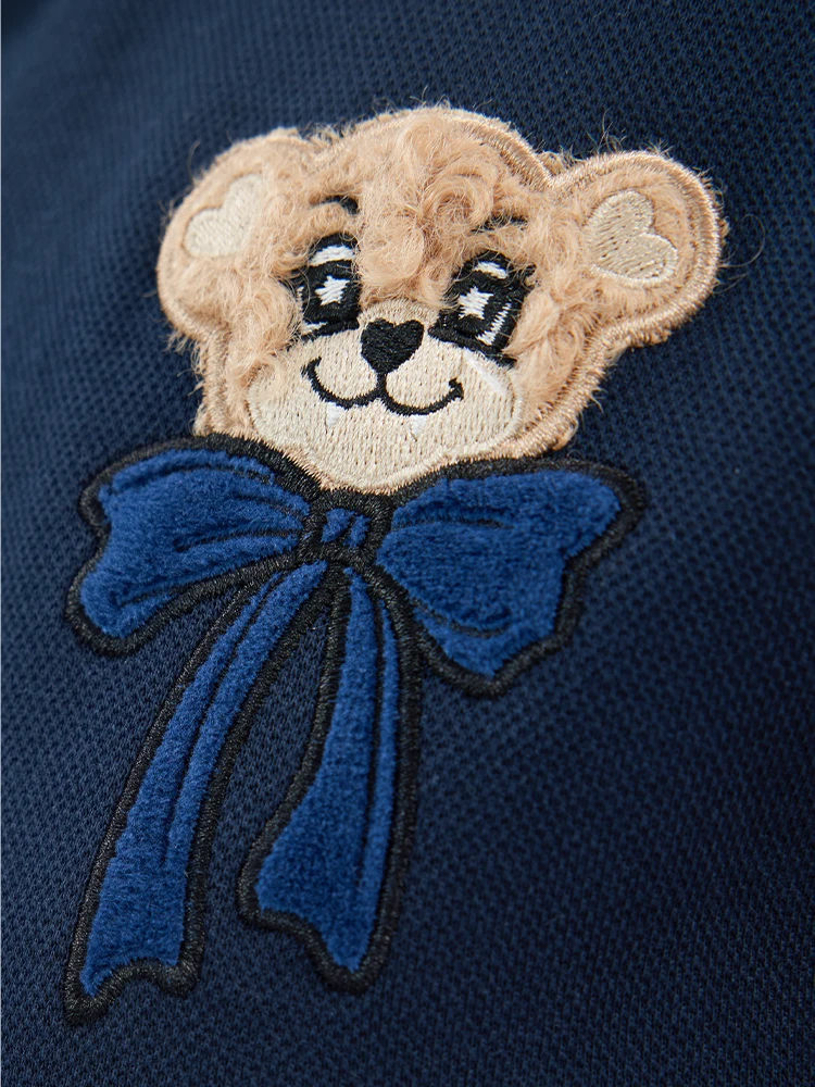 Tシャツをワンピースにリメイクするなら、この「クマデザインの可愛さ」が決め手？