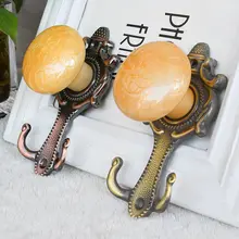 天河花柄の新しいアクリルカーテンフック【壁掛け用・亜鉛合金製・装飾用】