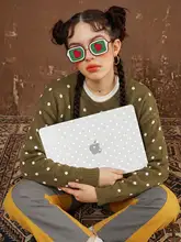 HLMT MacBook用保護カバー【波点デザイン・M5/M4/M3対応】