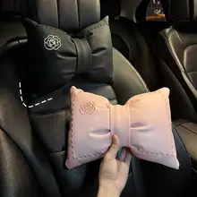 快適な車内睡眠をサポート！ローズデザインの車用ネックピロー【抱き枕・クッションタイプ・セットアップ対応】