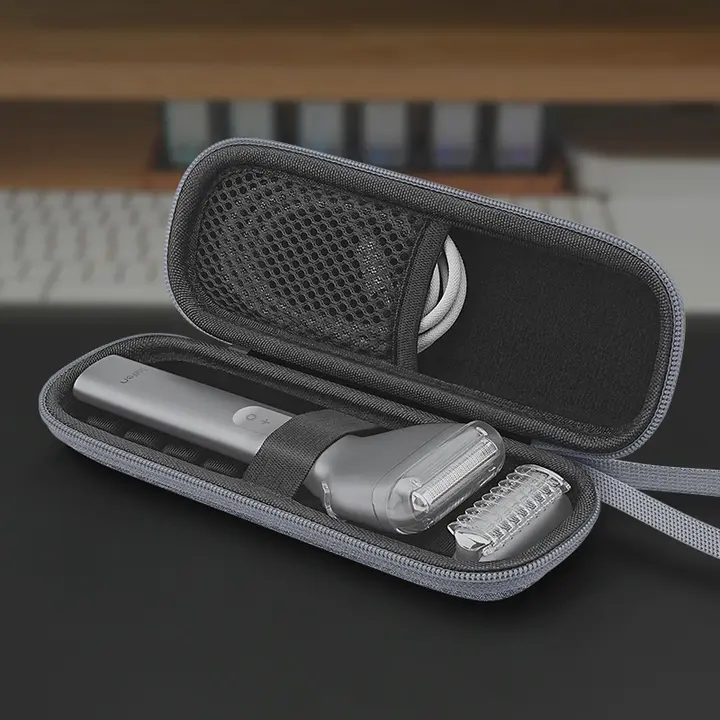 OLYSON 電動シェーバー用収納ボックス【男性向け・ポータブル・旅行用・ハードケース】
