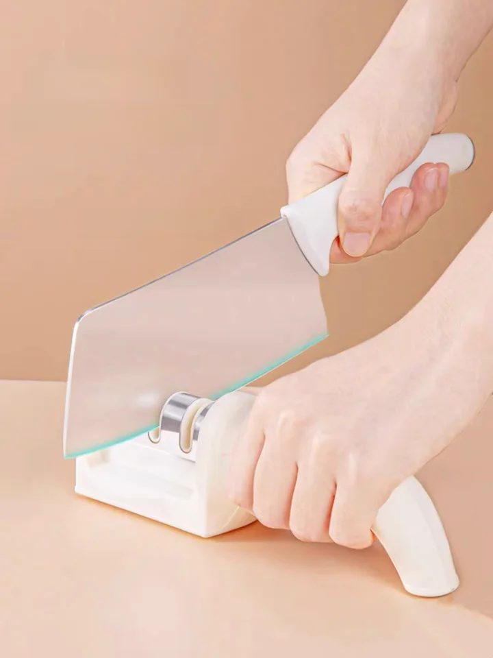 5秒で包丁を研げる家庭用多機能シャープナー【業務用・クイックシャープ・砥石付き】