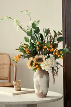 造花 フェイクグリーン ユーカリ リーフ インテリア グリーン リビング 置物 飾り