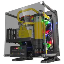 オープンタイプのミニPCケース【強化ガラス・ITX対応】