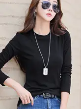 綿素材の長袖Tシャツ【シンプルデザイン・スリムフィット・春秋用】