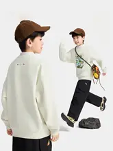 快適で肌ざわりの良いキッズスウェットシャツ【男児用・プルオーバー・春秋向け】（セットアップ対応）