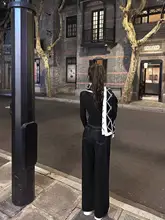 kubilivcasual 裏起毛 ウォッシュドハイウエストストレートレッグパンツ【ヴィンテージデニム・ワイドレッグ】