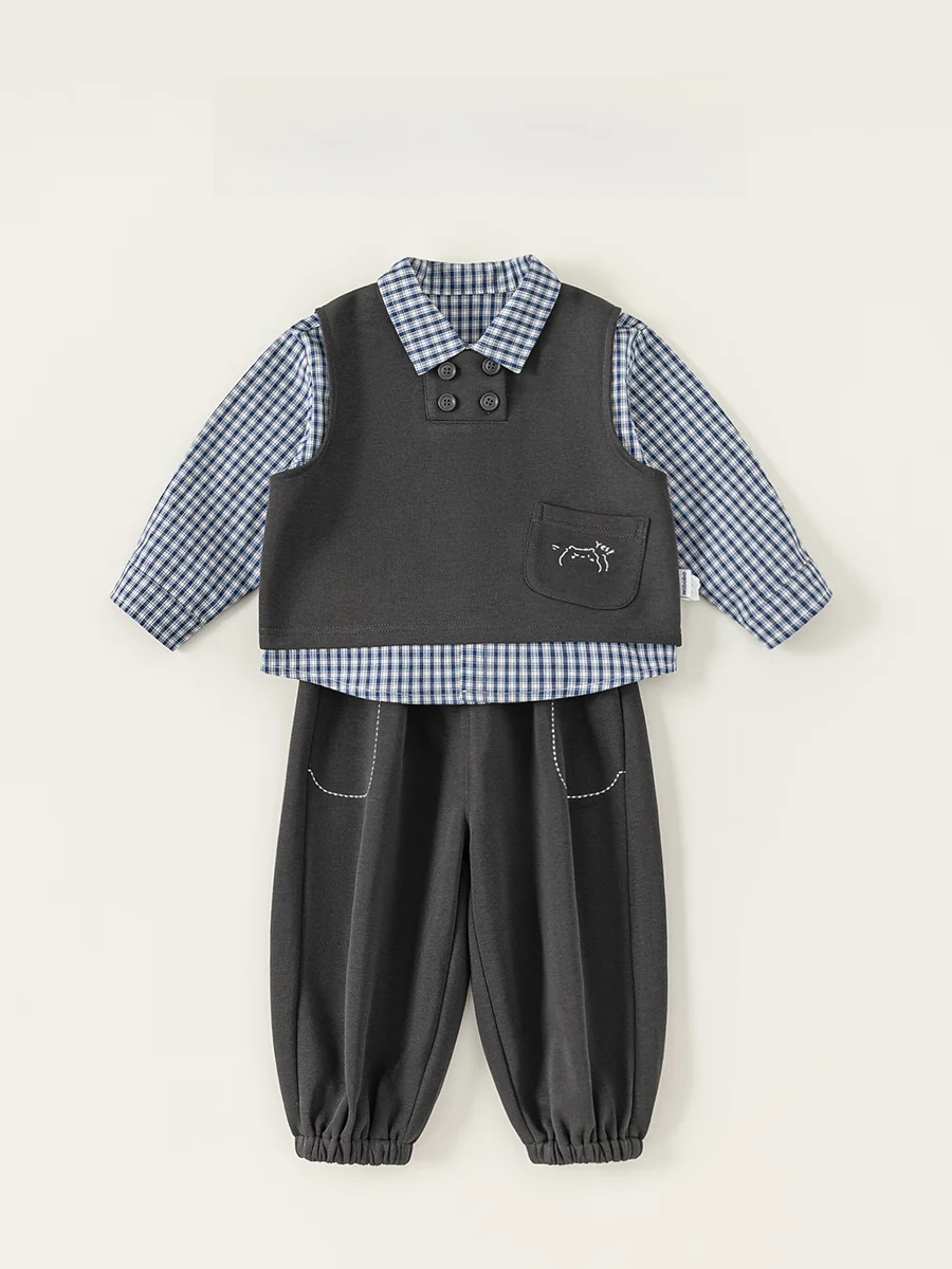 10月初めにぴったりの男の子の服は？秋季レトロストリートスタイルが解決するリアルな悩み