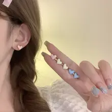 ハートデザインのイヤーカフ【穴あけ不要・可愛い女性用】（セットアップ対応）