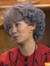 ステージ用 ショートカール グレーウィッグ【高齢者向け・演技用・婦人用】