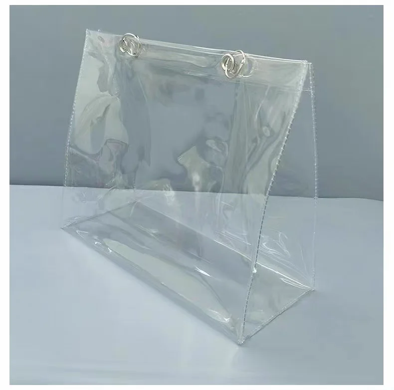 帆布製トートバッグ用透明PVC保護カバー【DIY・コンサート応援・防水】