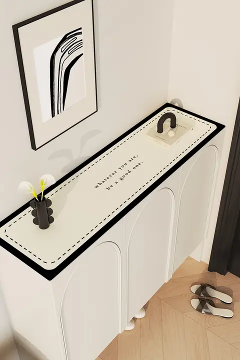 汚れ防止のテーブル保護マット【シューズキャビネット・テレビ台・ベッドサイド用】