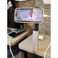 手を解放する！スマホスタンド【携帯用・トラベル・収納可能・デスクトップ用】