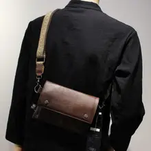 カジュアルなストラップ付きメンズサ shoulder バッグ【スポーツスタイル・斜め掛け・男女兼用・携帯電話収納可】