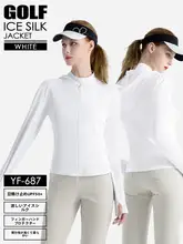 pgm ゴルフ用レディースUVカットジャケット【夏用・UPF50・スポーツウェア】