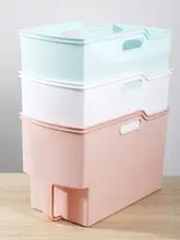キッチン用プラスチック収納ボックス【多機能・整理しやすい・日本風】