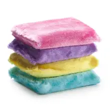 優れた汚れ落ち！キッチン用竹繊維製スポンジクロス【洗皿・掃除用】