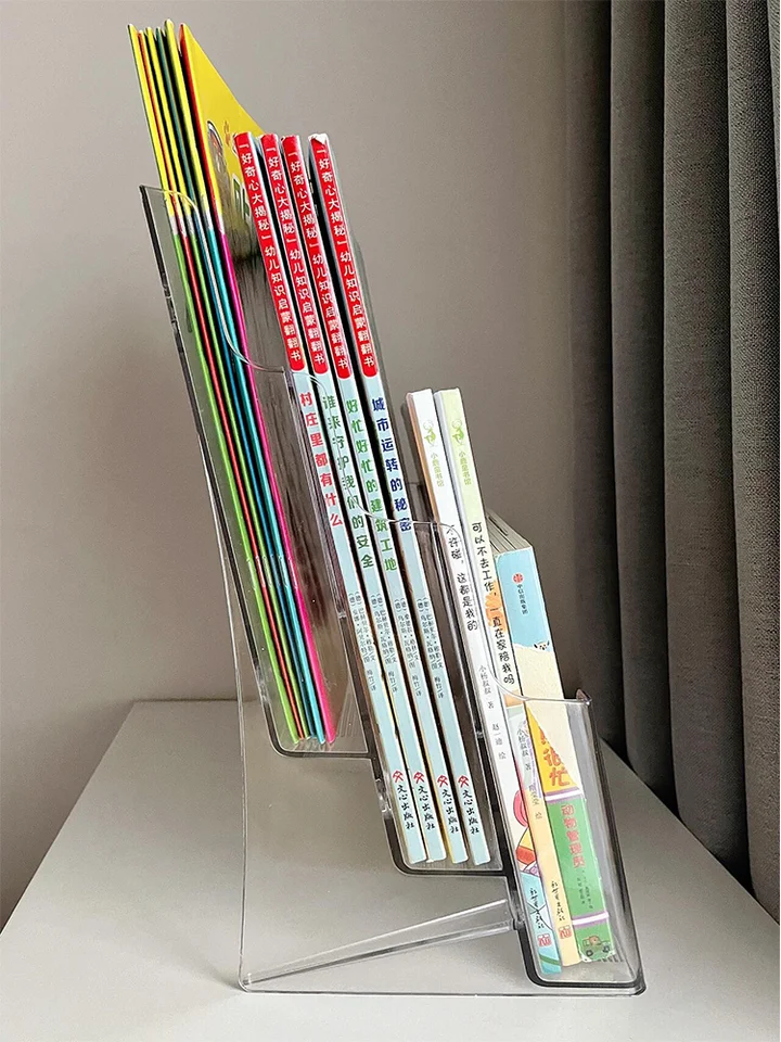 オックスフォードツリー子供用ブックシェルフ【デスクトップ用・分層収納・学生向け】