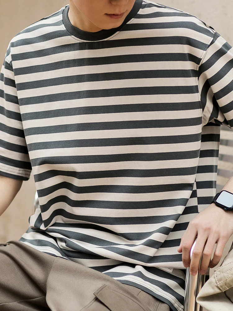 ストライプ柄 メンズTシャツはどう選ぶ？夏のカジュアルスタイルを救う1本の秘密