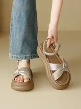 女性用厚底ビーチサンダル【夏用・デザイン・外出用】