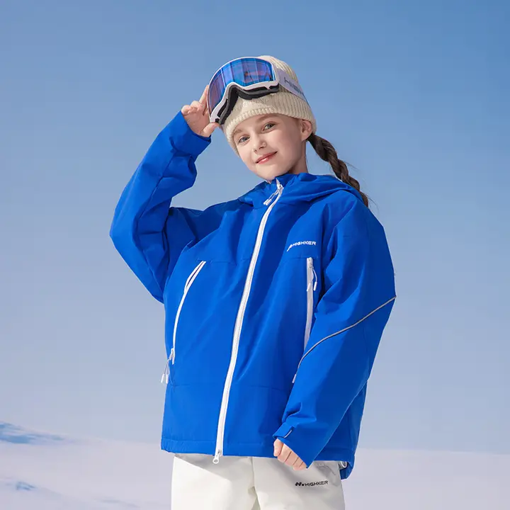 High Experience 子供用防水スノーボードウェア上下セット【女の子用ジャケット・スノーパンツ・男の子用デザイン】（セットアップ対応）