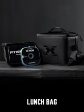 FitterGear 携帯用ジムランチバッグ【保温・弁当用・手提げ・斜め掛け対応】