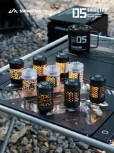 キャンプランプ ランタン メタル 回転式 19LED アウトドア テント タープ 照明 雰囲気 常夜灯 長時間稼働
