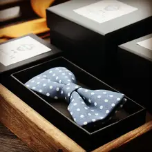 クラシックなイギリス風ツイードウール混紡蝶ネクタイ【男性用・スタイリッシュ・ビジネス仕様】