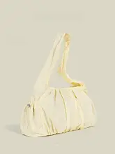 女性用フリルデザインの雲のようなトートバッグ【軽量・大容量・通勤用】