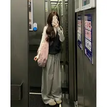 華やかなデザインのキャミソールトップとワイドパンツ【秋のコーディネートに最適・高 級感】（セットアップ対応）