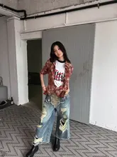 Fulltide 夏用 バイオウォッシュドチェック柄シャツ【薄手・工装デザイン・日焼け対策】