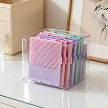 高透明度の大容量ピン豆収納ボックス【ツール・豆板・収納用具】