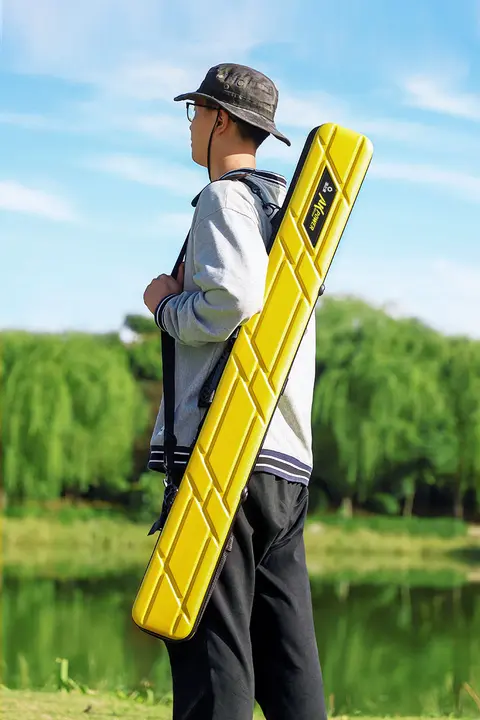 防水機能付きフィッシングロッドキャリーケース【軽量・多機能】