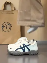 レザー厚底デザインのスニーカー【カジュアルで快適・女性用・レースアップスタイル】
