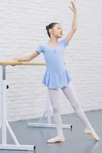 Sansha 子供用バレエダンス衣装【コットン短袖・練習着・チュチュ付き】