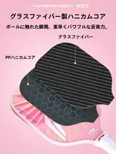 ピックルボールラケット【ガラス繊維製・子供用・初心者向け・女性モデル】（セットアップ対応）