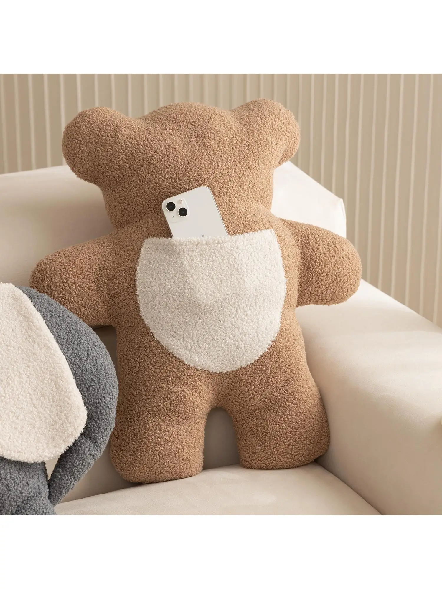 可愛いぬいぐるみ抱き枕：3ヶ月から8ヶ月の赤ちゃんにぴったりな異形デザインのインテリアアイテム