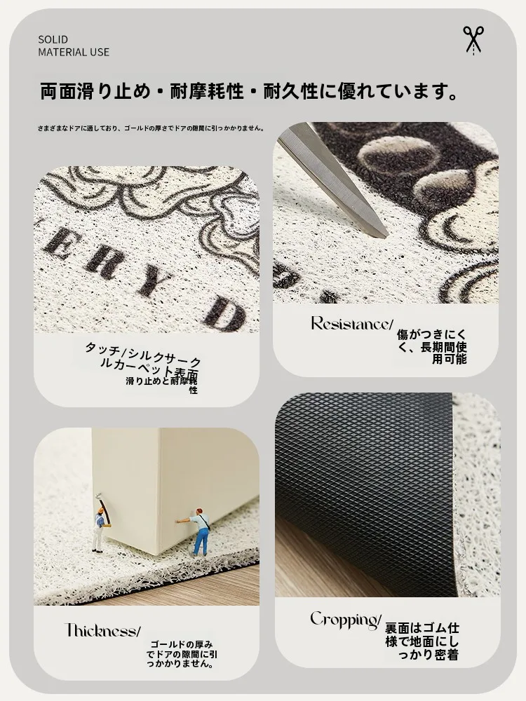 防滑性に優れた室内マット：静之沁レトロビジョンシリーズの実用性と性能解析