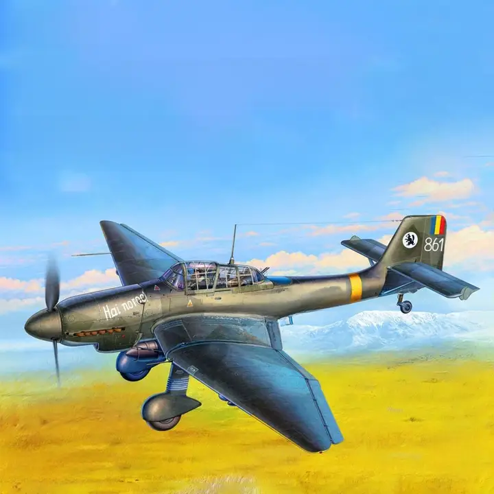 模型 飛行機 Junkers Ju87D5【ダイブボンバー】