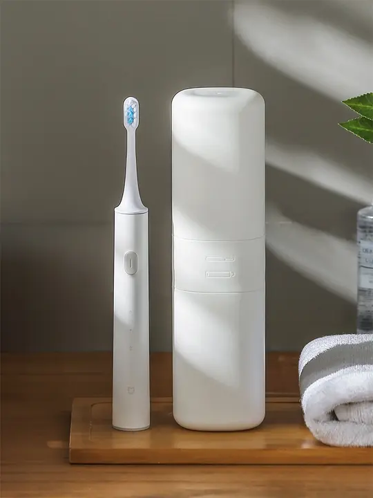 旅行用電動歯ブラシ収納ケース【洗面カップ・携帯用・学生寮・常備品】