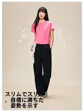 サッカー風デザインのルーズフィットTシャツ【抗菌・クール素材】
