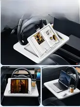 車載用 ハンドルデスク【ノートパソコンスタンド・タブレット用・前席用】