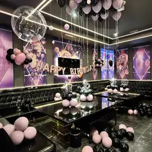 誕生日パーティー用バルーンデコレーション【成人祝い・バー背景装飾・サプライズイベント】