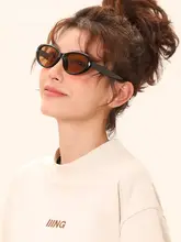 レトロな猫目サングラス【女性・偏光・UVカット・丸顔に最適】