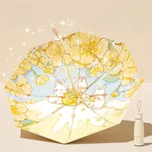 高強度UVカット日傘【折りたたみ式・晴雨兼用・コンパクトデザイン】