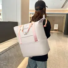 牛津布製 超大容量リュックサック【旅行用・多機能・肩掛け・入院・衣類収納】