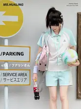 オリジナルJK制服体操服【夏用・ポロ襟・短袖・カジュアル】（セットアップ対応）